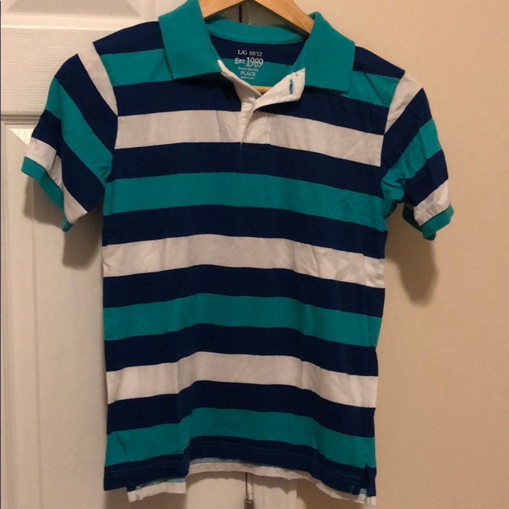 Boys Children’s Place‎ blue polo size large